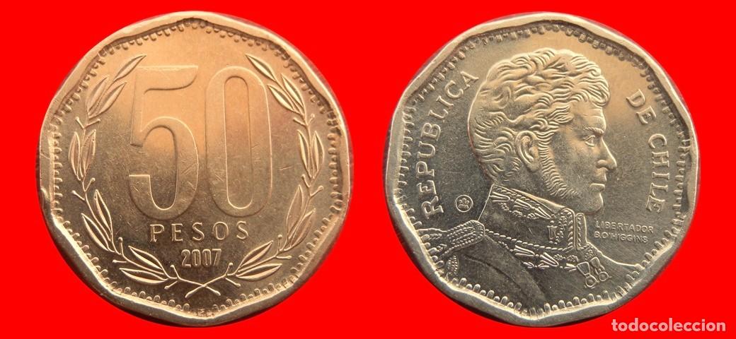 Monedas antiguas de Am&eacute;rica: 50 PESOS 2007 CHILE-153561