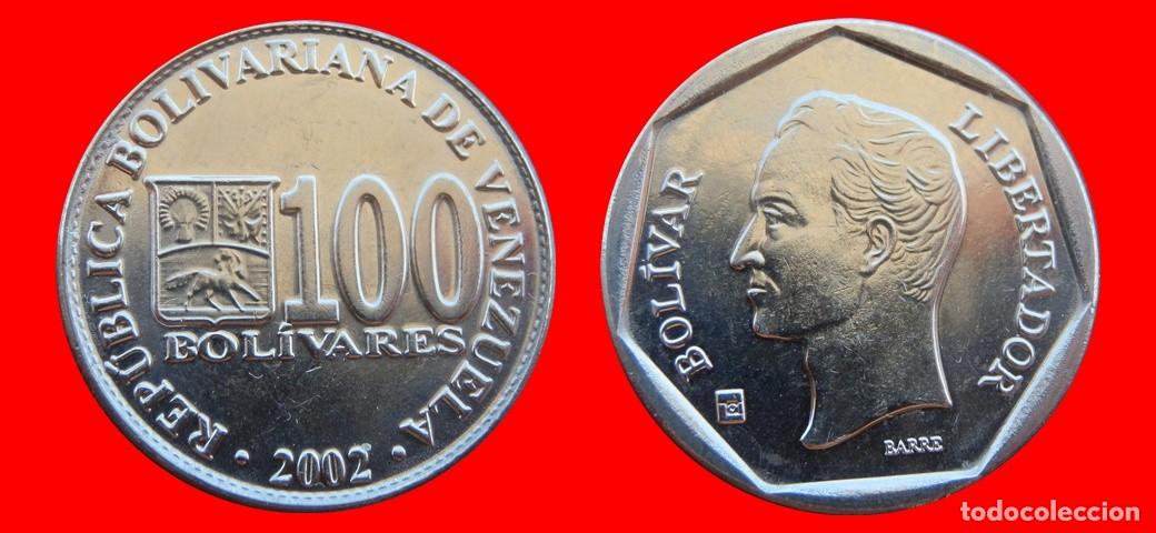 Monedas antiguas de Am&eacute;rica: 100 BOLIVARES 2002 VENEZUELA-153568