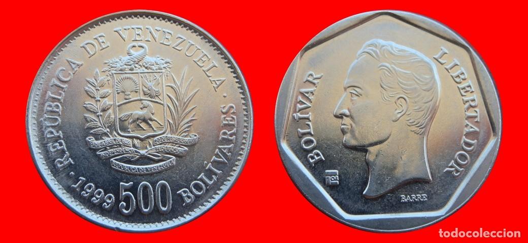 Monedas antiguas de Am&eacute;rica: 500 BOLIVARES 1999 VENEZUELA-153569