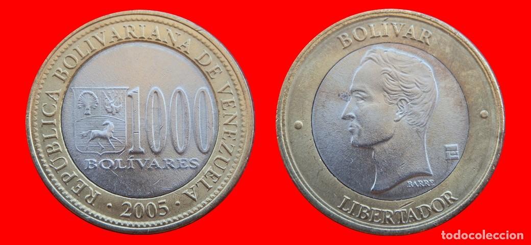 Monedas antiguas de Am&eacute;rica: 1000 BOLIVARES 2005 VENEZUELA-153570