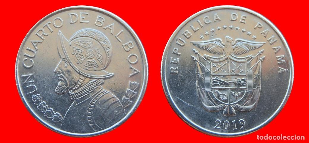 Monedas antiguas de Am&eacute;rica: 1/4 BALBOA 2019 PANAMA-153577