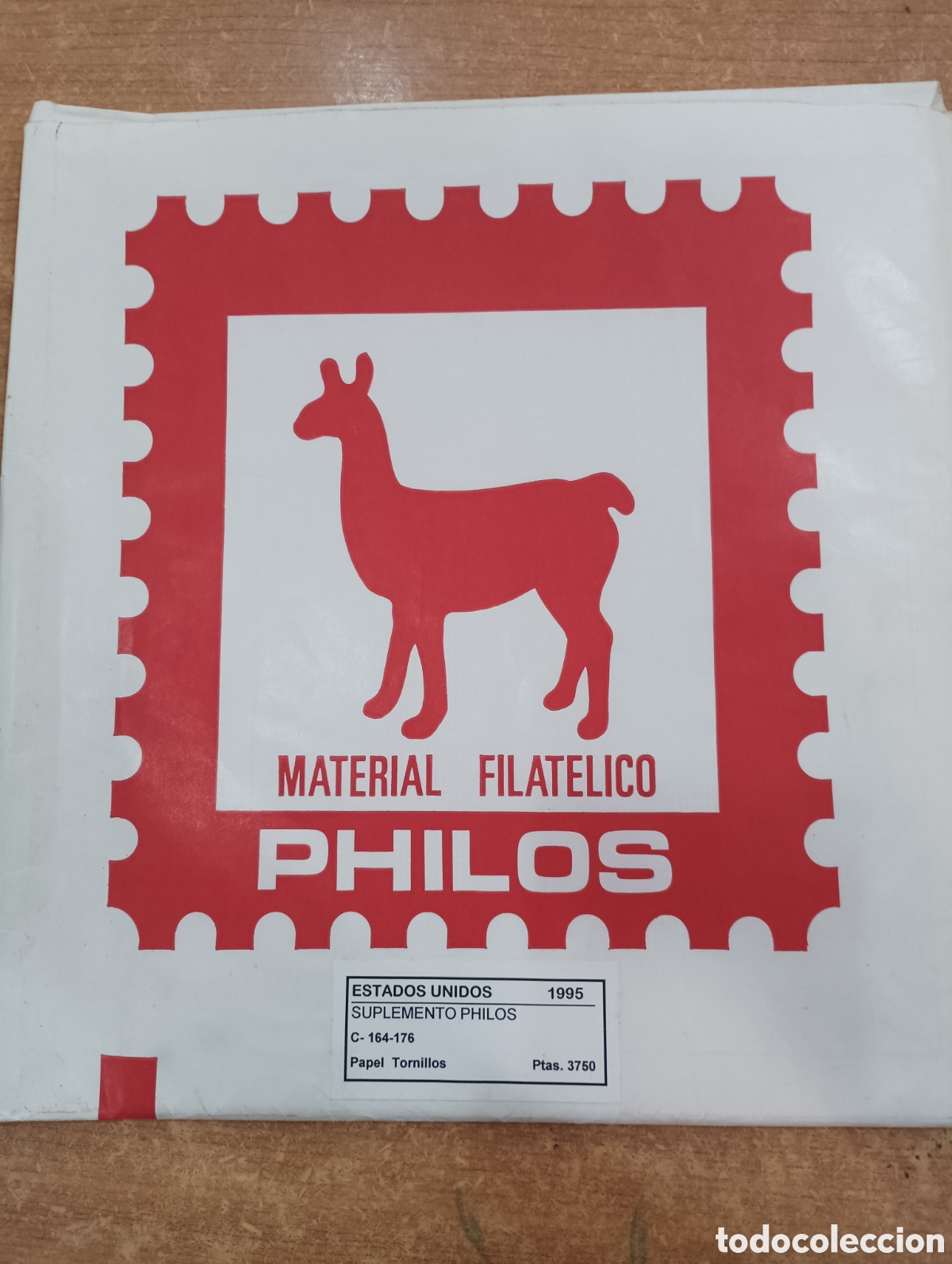 Monedas antiguas de Am&eacute;rica: Material Filatelico Philos Estados Unidos 1995 para album tornillos sin estrenar