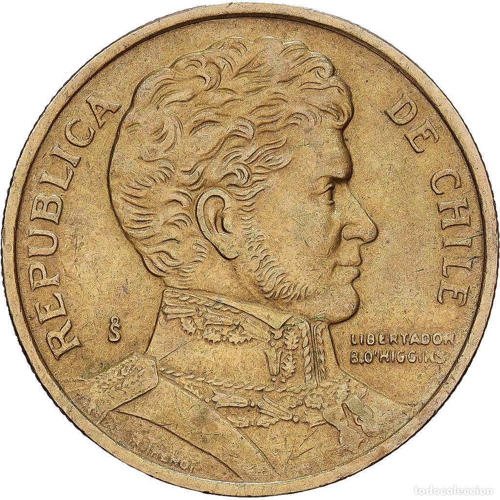 Monedas antiguas de Am&eacute;rica: [#1224706] Chile, 10 Pesos, 1991, Santiago, Aluminio - bronce, MBC, KM:228.2