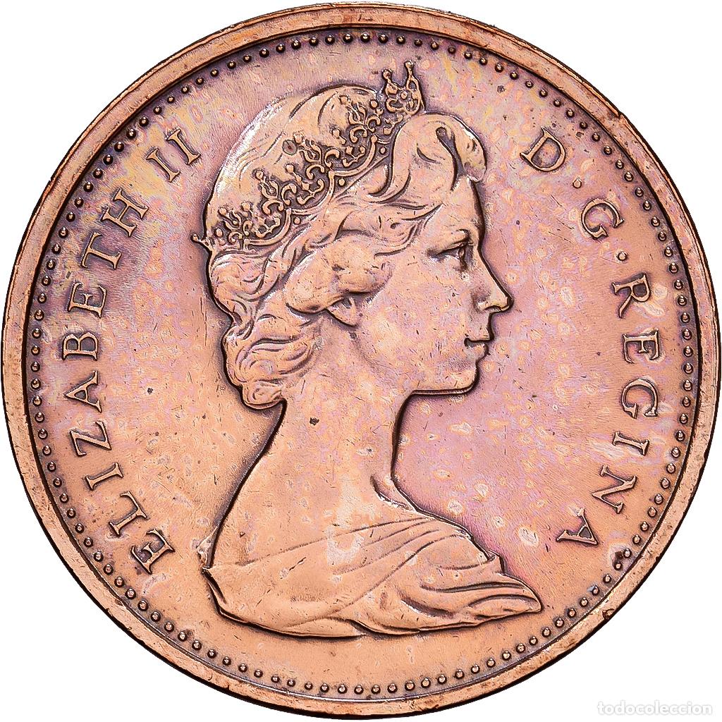 Monedas antiguas de Am&eacute;rica: [#1224742] Canad&aacute;, Elizabeth II, Cent, 1967, Royal Canadian Mint, Bronce, MBC, KM:65