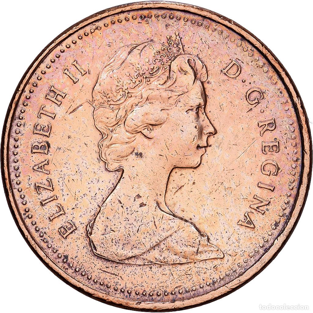 Monedas antiguas de Am&eacute;rica: [#1224743] Canad&aacute;, Elizabeth II, Cent, 1979, Royal Canadian Mint, Bronce, MBC, KM:59.2