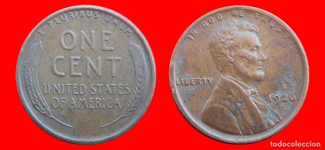 Monedas antiguas de Am&eacute;rica: 1 CENTAVO 1926 USA-153591