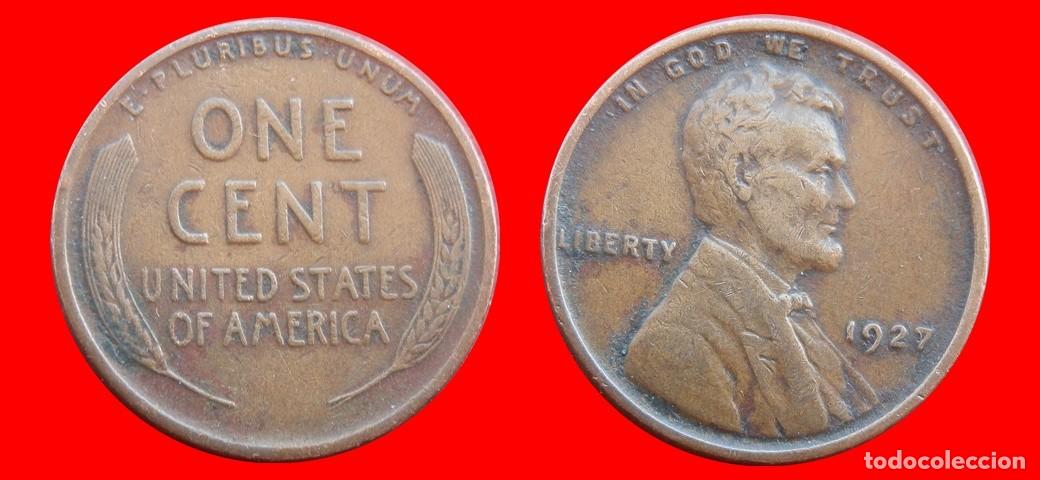 Monedas antiguas de Am&eacute;rica: 1 CENTAVO 1927 USA-153592