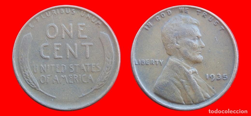 Monedas antiguas de Am&eacute;rica: 1 CENTAVO 1935 USA-153596