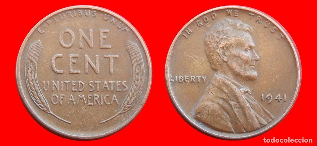 Monedas antiguas de Am&eacute;rica: 1 CENTAVO 1941 USA-153600