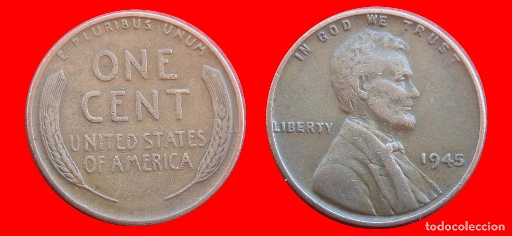 Monedas antiguas de Am&eacute;rica: 1 CENTAVO 1945 USA-153604