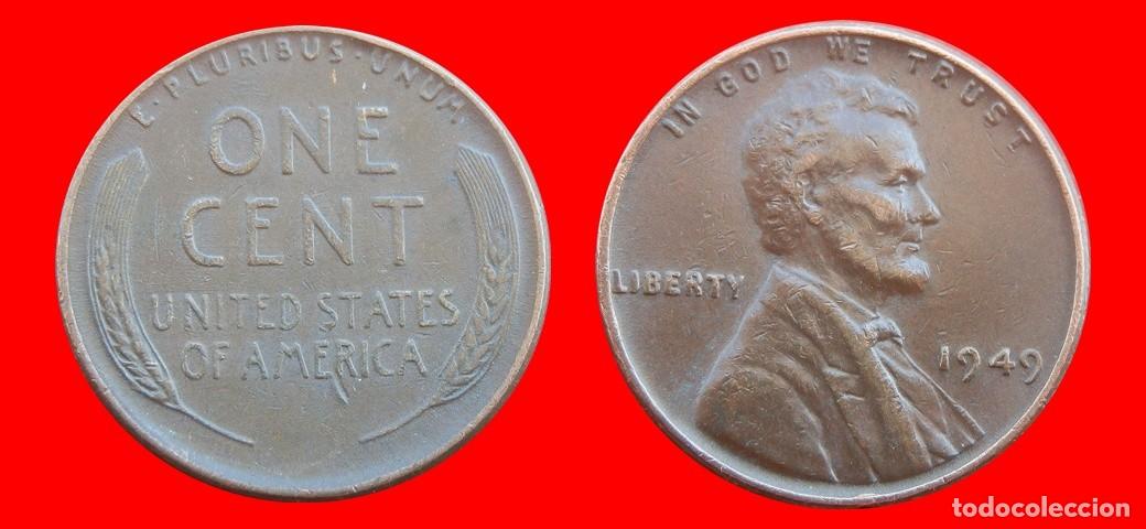 Monedas antiguas de Am&eacute;rica: 1 CENTAVO 1949 USA-153606