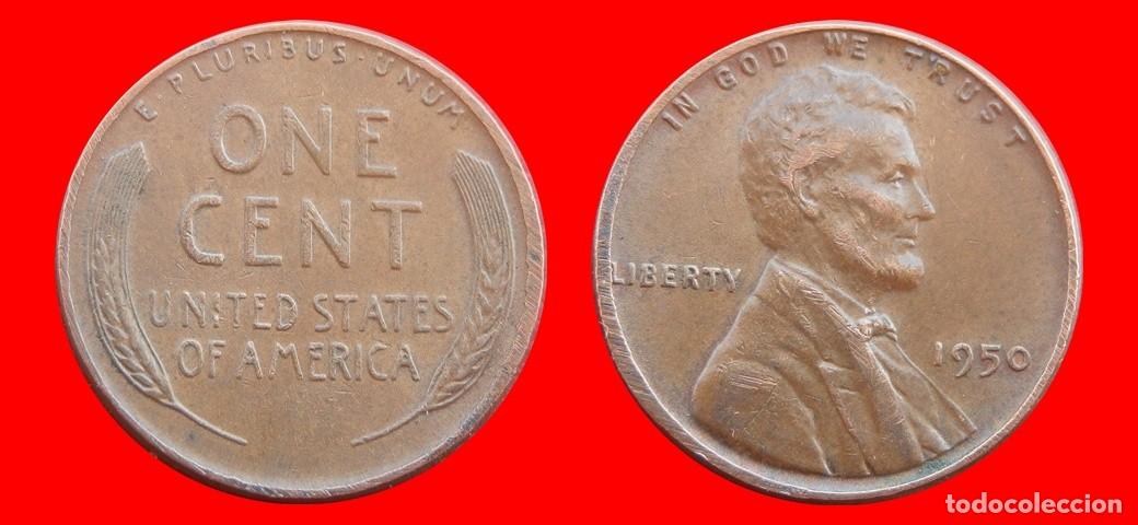 Monedas antiguas de Am&eacute;rica: 1 CENTAVO 1950 USA-153607