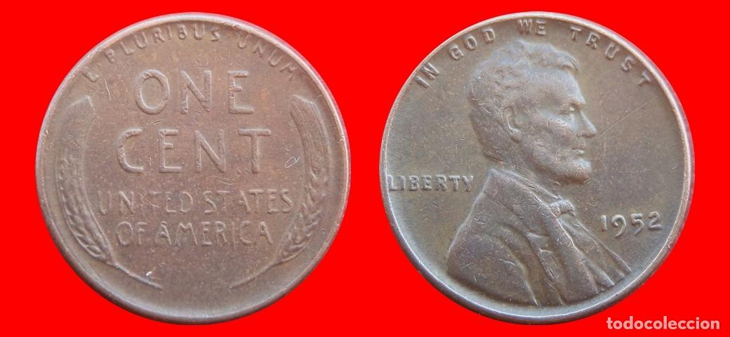 Monedas antiguas de Am&eacute;rica: 1 CENTAVO 1952 USA-153609