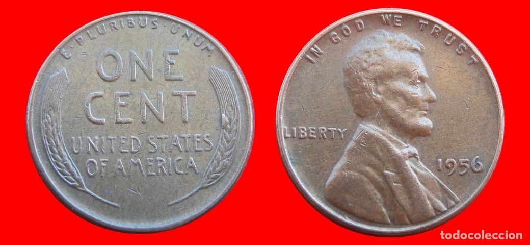 Monedas antiguas de Am&eacute;rica: 1 CENTAVO 1956 USA-153612