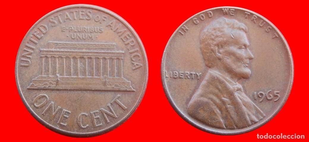 Monedas antiguas de Am&eacute;rica: 1 CENTAVO 1965 USA-153617