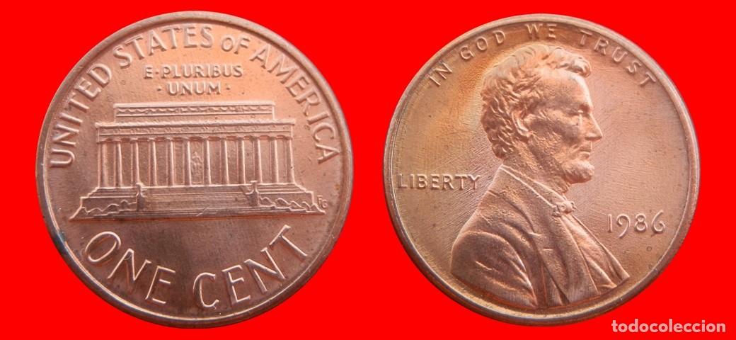 Monedas antiguas de Am&eacute;rica: 1 CENTAVO 1986 USA-153623