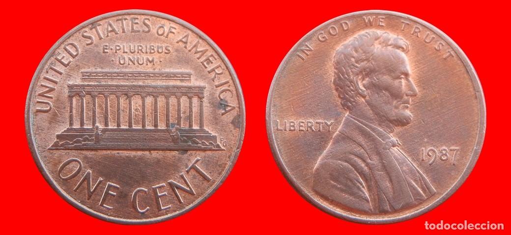 Monedas antiguas de Am&eacute;rica: 1 CENTAVO 1987 USA-153624