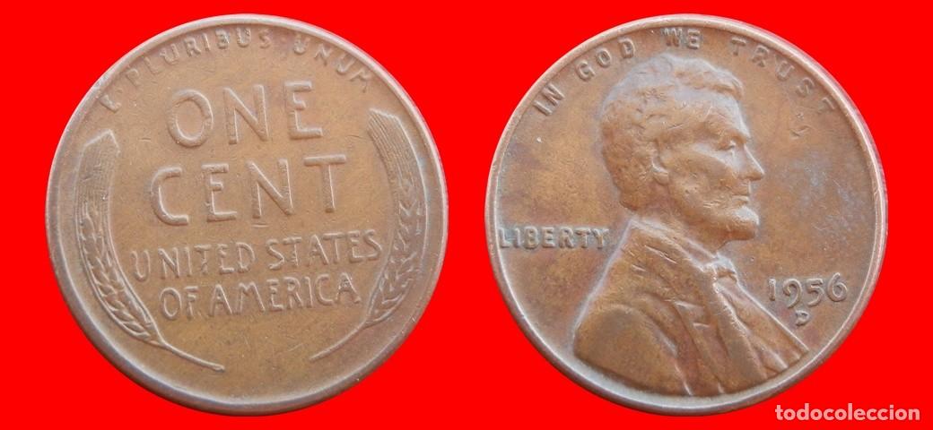 Monedas antiguas de Am&eacute;rica: 1 CENTAVO 1956-D USA-153638