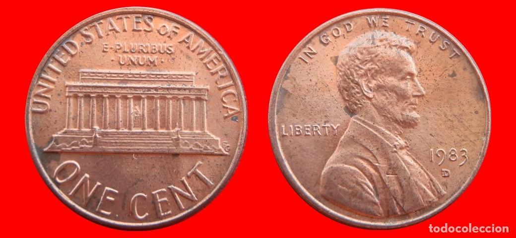 Monedas antiguas de Am&eacute;rica: 1 CENTAVO 1983-D USA-153646