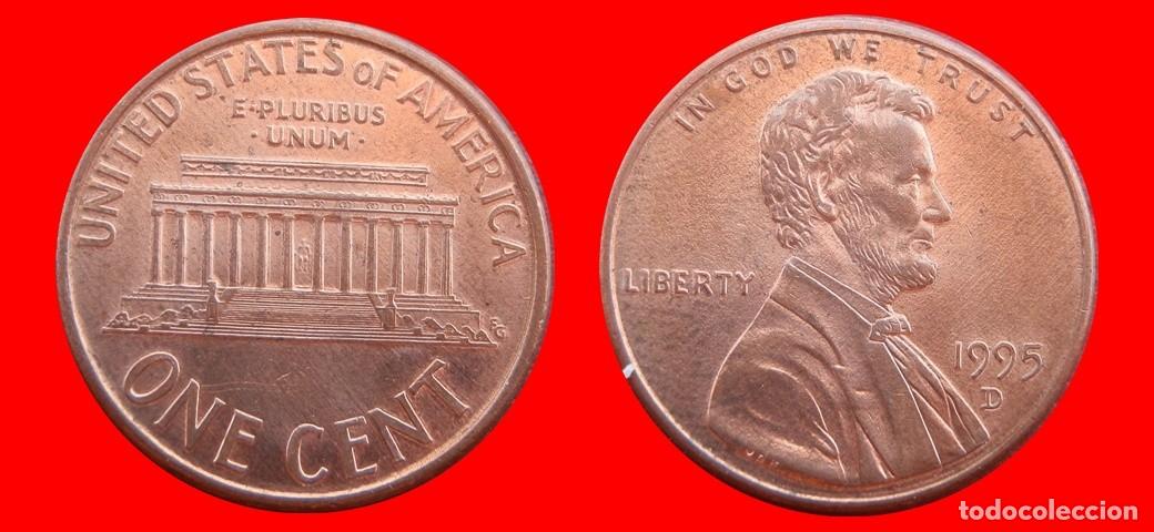 Monedas antiguas de Am&eacute;rica: 1 CENTAVO 1995-D USA-153648
