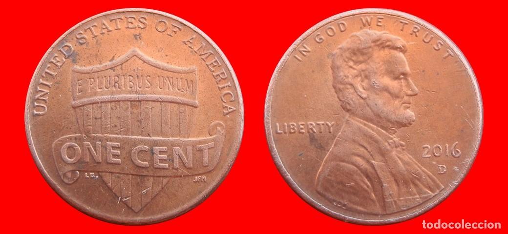 Monedas antiguas de Am&eacute;rica: 1 CENTAVO 2016-D USA-153651