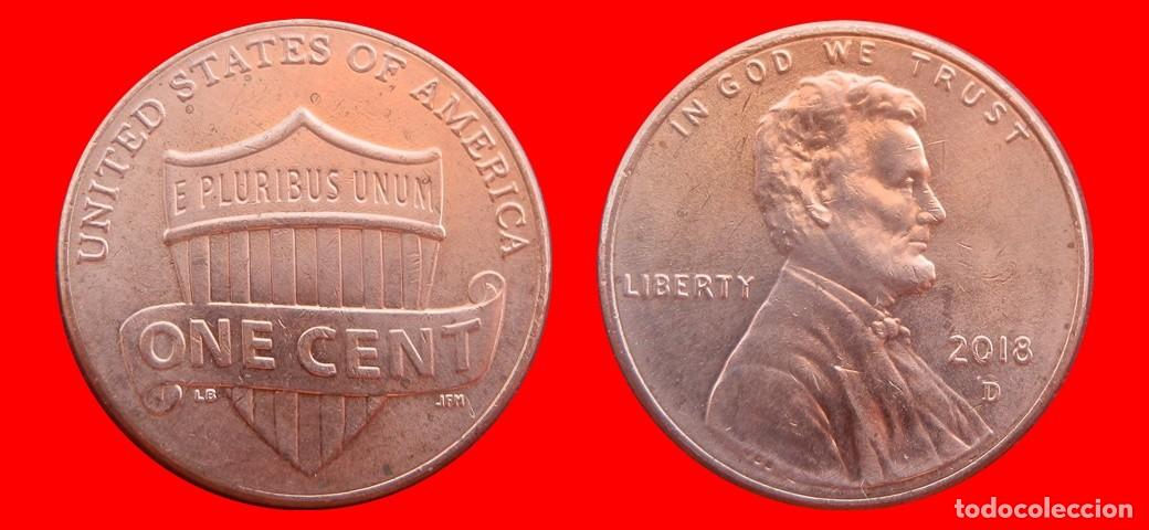 Monedas antiguas de Am&eacute;rica: 1 CENTAVO 2018-D USA-153652