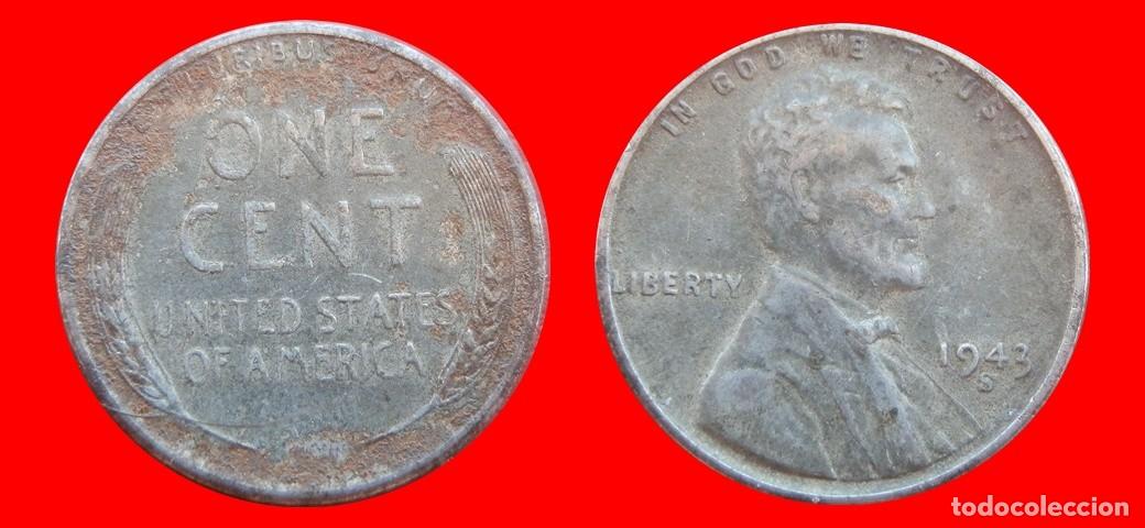 Monedas antiguas de Am&eacute;rica: 1 CENTAVO 1943-S USA-153656