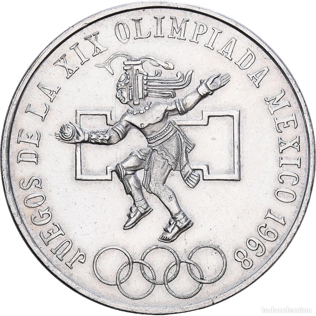 Monedas antiguas de Am&eacute;rica: [#1540077] M&eacute;xico, 25 Pesos, 1968, Mexico City, Plata, MBC+, KM:479.1