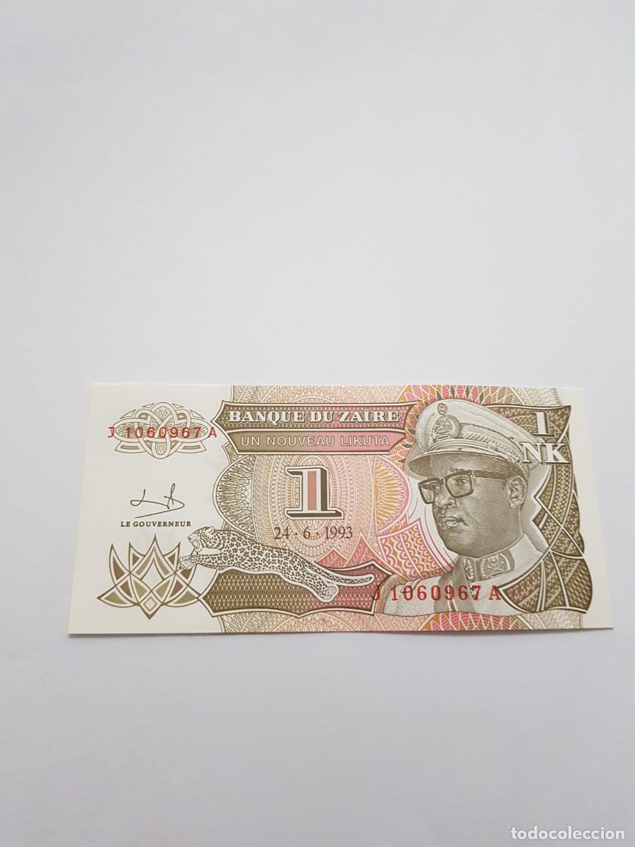 Monedas antiguas de Am&eacute;rica: ZAIRE- 1 NUEVO ZAIRE- 1993