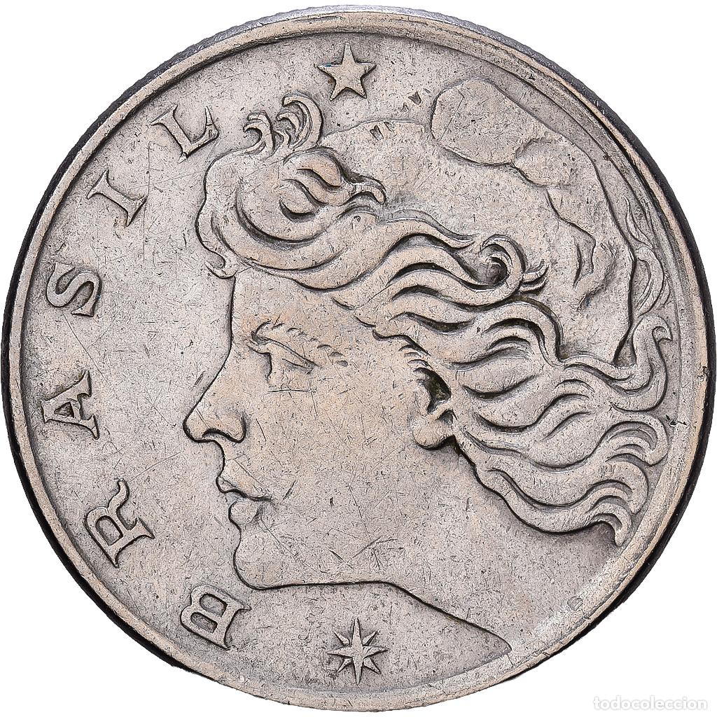 Monedas antiguas de Am&eacute;rica: [#1224801] Brasil, 20 Centavos, 1970, Cobre - n&iacute;quel, MBC, KM:579.2