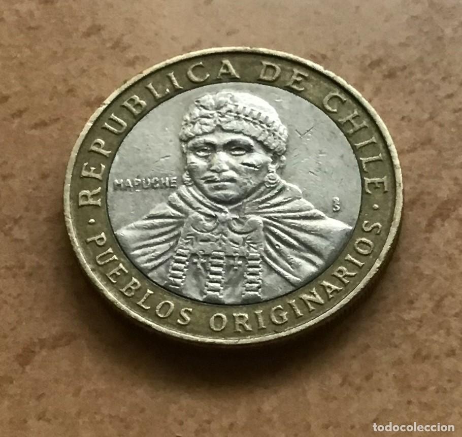 Monedas antiguas de Am&eacute;rica: 100 pesos de Chile. A&ntilde;o 2013 - Foto 2