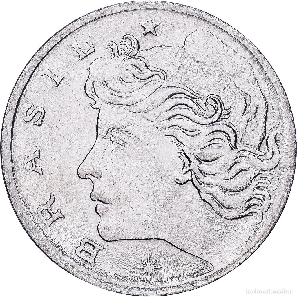 Monedas antiguas de Am&eacute;rica: [#1224804] Brasil, Centavo, 1975, Acero inoxidable, SC, KM:575.2
