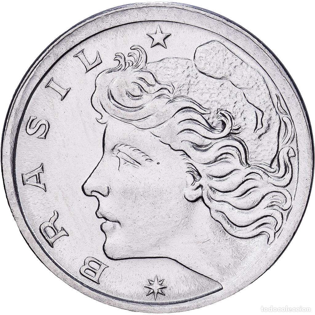 Monedas antiguas de Am&eacute;rica: [#1224805] Brasil, 2 Centavos, 1967, Acero inoxidable, SC, KM:576.1