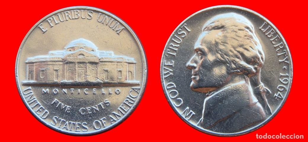 Old Coins of America: 5 CENTAVOS 1964 USA-153669