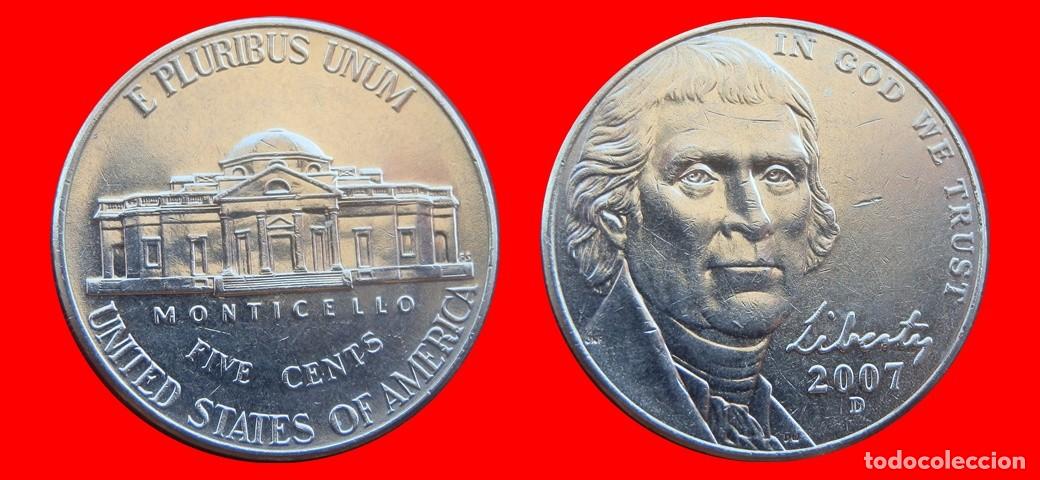 Monedas antiguas de Am&eacute;rica: 5 CENTAVOS 2007-D USA-153675