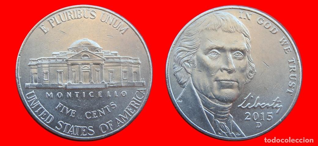 Monedas antiguas de Am&eacute;rica: 5 CENTAVOS 2015-D USA-153677