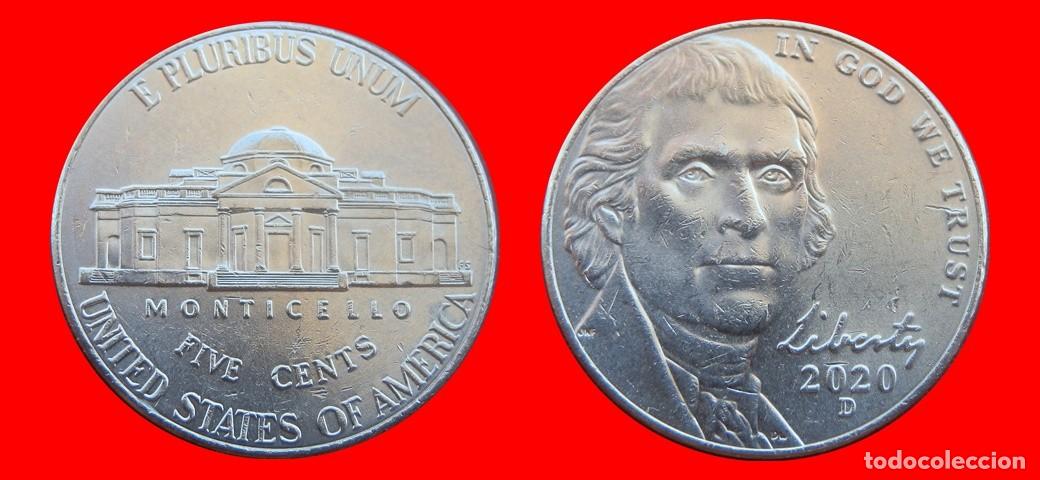 Monedas antiguas de Am&eacute;rica: 5 CENTAVOS 2020-D USA-153679
