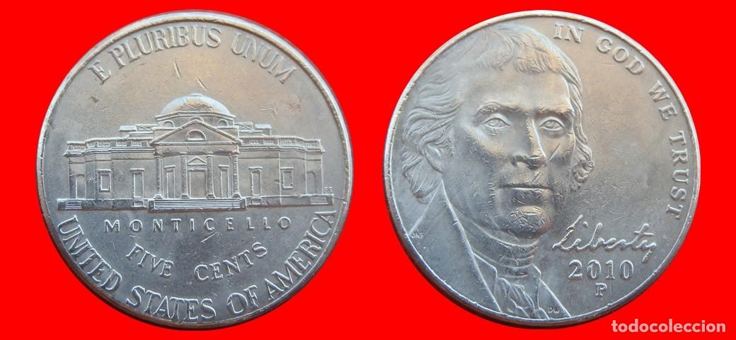 Monedas antiguas de Am&eacute;rica: 5 CENTAVOS 2010-P USA-153684