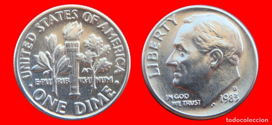 Monedas antiguas de Am&eacute;rica: 10 CENTAVOS DIME 1983-D USA-153687