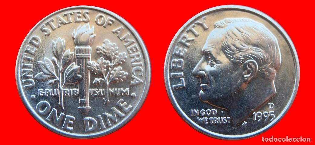 Monedas antiguas de Am&eacute;rica: 10 CENTAVOS DIME 1995-D USA-153690