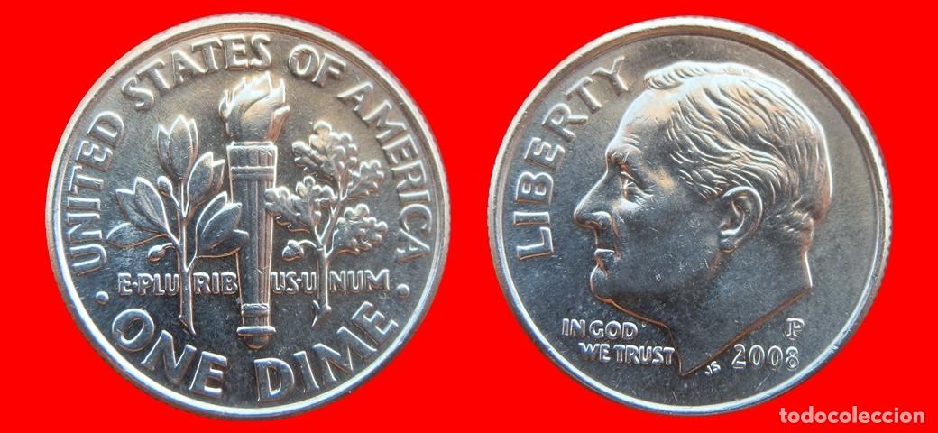 Monedas antiguas de Am&eacute;rica: 10 CENTAVOS DIME 2008-P USA-153693
