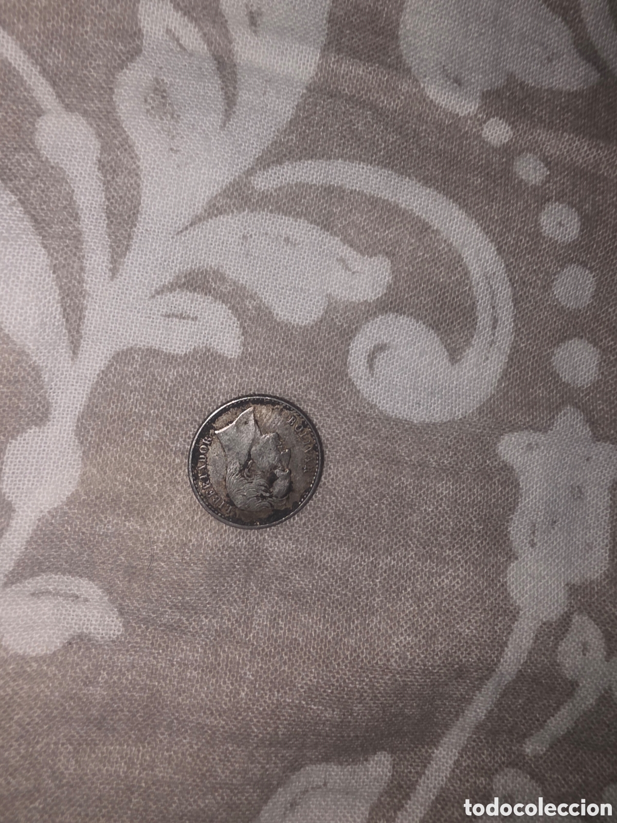 Monedas antiguas de Am&eacute;rica: Moneda 50centimos 1954 plata venezuela