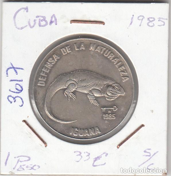 Monedas antiguas de Am&eacute;rica: E3617 MONEDA CUBA 1 PESO 1985