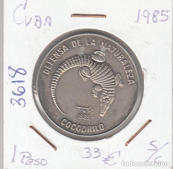 Monedas antiguas de Am&eacute;rica: E3618 MONEDA CUBA 1 PESO 1985