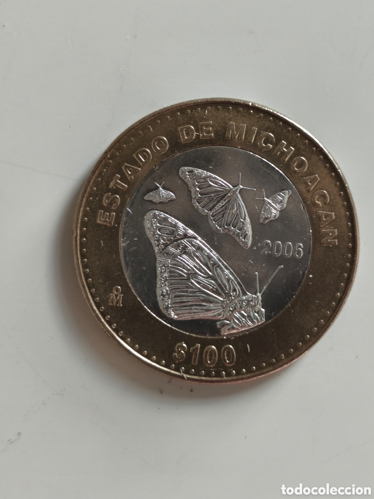 Monedas antiguas de Am&eacute;rica: 100 pesos M&eacute;xico 2006 centro plata 0.925