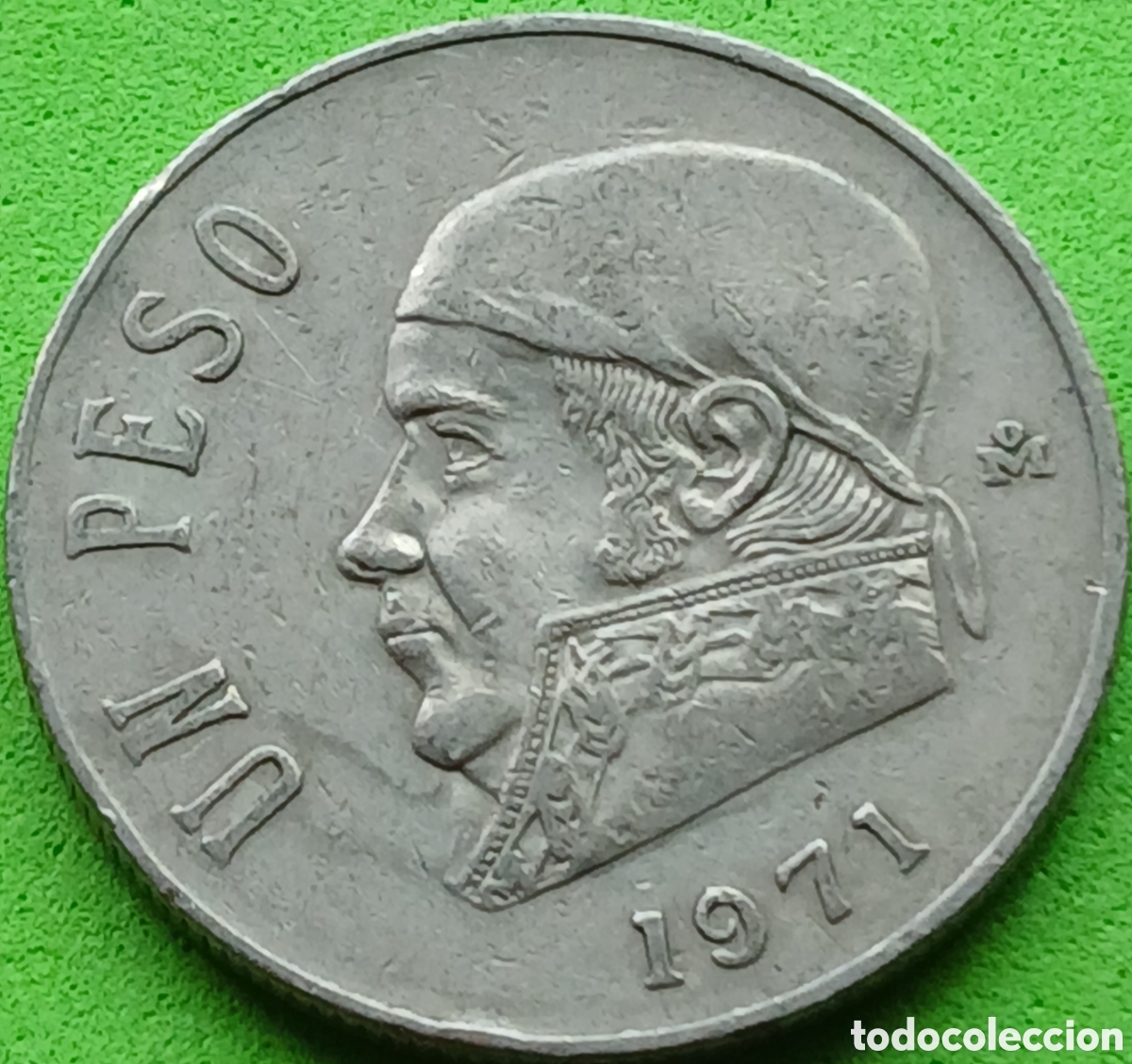 Monedas antiguas de Am&eacute;rica: M&eacute;xico 1 peso 1971 km#460