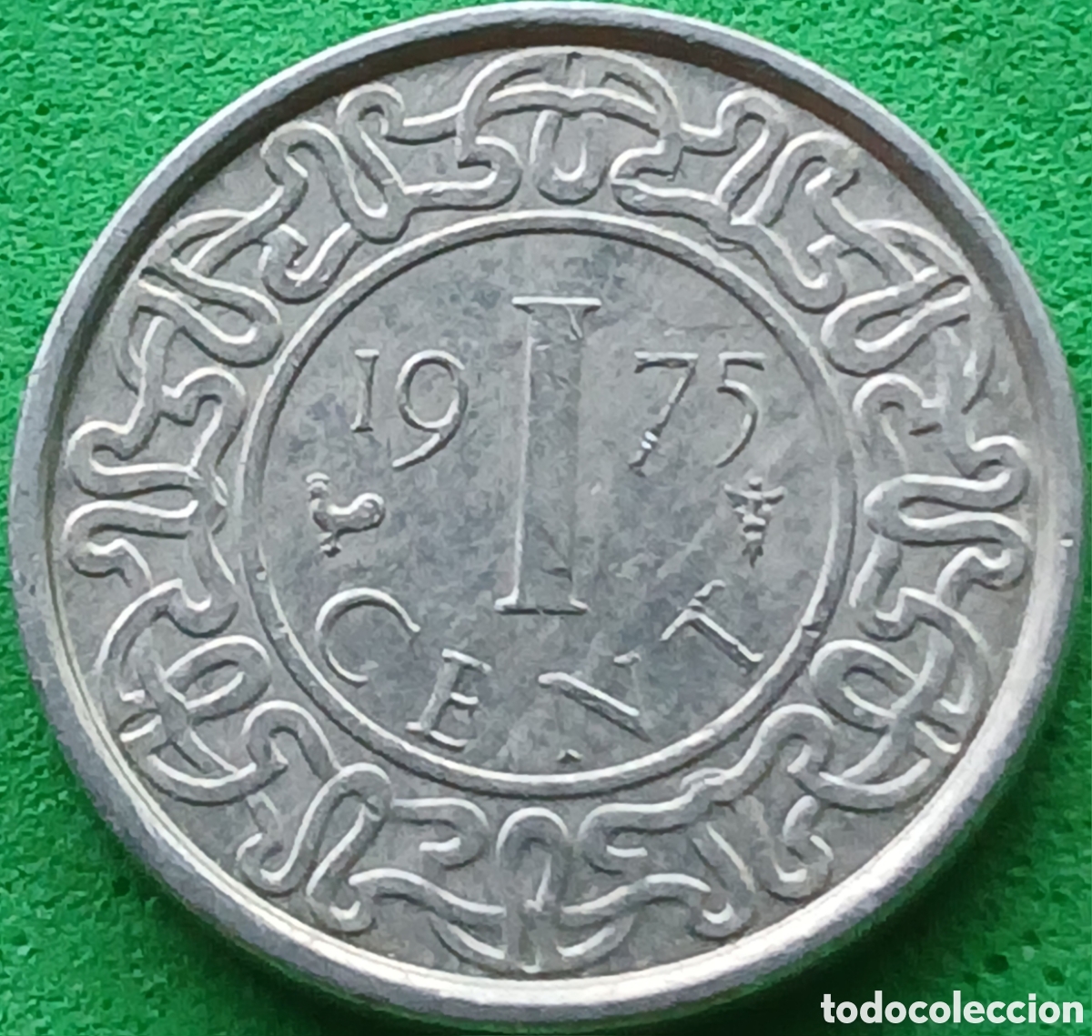 Monedas antiguas de Am&eacute;rica: Surinam 1 cent 1975 km#11a