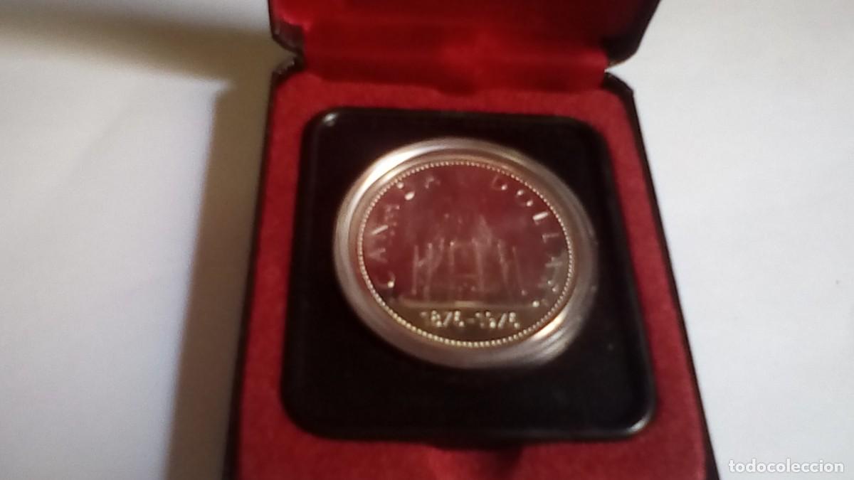 Monedas antiguas de Am&eacute;rica: 1 DOLLAR PLATA CANADA 1976. cENTENARIO DEL PARLAMENTO - Foto 2