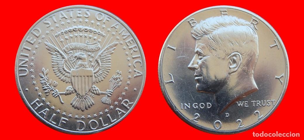 Monedas antiguas de Am&eacute;rica: 1/2 DOLAR 2022-D USA-153824