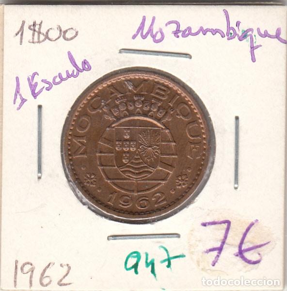 Monedas antiguas de Am&eacute;rica: CR0947 MONEDA MOZAMBIQUE 1 ESCUDO 1962
